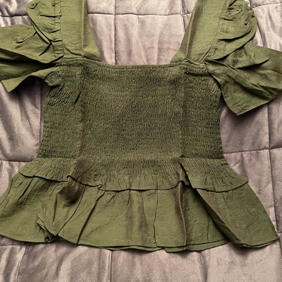 Untaggable women’s top-military green - Picture 4 of 4